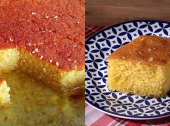 Εύκολη συνταγή, την φτιάχνει και αρχάριος: Πεντανόστιμο ραβανί μέσα σε λίγα λεπτά