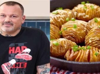 Η συνταγή που ανοίγει την όρεξη: Ψητές πατάτες με σχοινόπρασο από τον  Δημήτρη Σκαρμούτσο – Το κόλπο με το βούτυρο