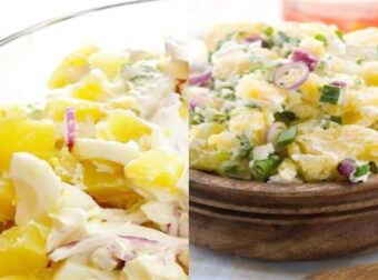 Το απόλυτο καλοκαιρινό γεύμα: Πατατοσαλάτα με μαγιονέζα, γιαούρτι και μουστάρδα