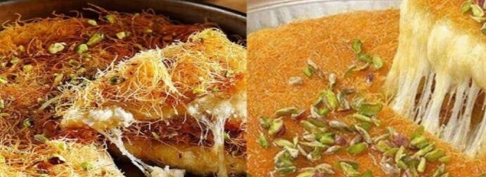 «Ταξίδι» στην Ανατολή: Τυρόπιτα κιουνεφέ με κρεμώδη γέμιση