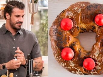 Δεν χρειάζεται μίξερ, το έχεις έτοιμο σε 30′: Ο Άκης δίνει τη συνταγή για το πιο νόστιμο Πασχαλινό τσουρέκι