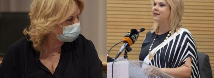 Με ουίσκι στο χέρι και εύθυμη διάθεση εμφανίστηκε η Δήμαρχος Χαλκιδέων στο Δημοτικό Συμβούλιο