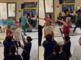 Σουρεαλιστικές εικόνες στο νοσοκομείο «Ερυθρός Σταυρός»: Γλέντι με ορχήστρα εν ώρα εφημερίας (video)