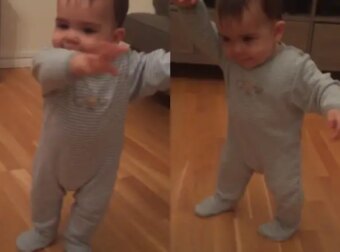 Μερακλής από μικρός: 10 μηνών μωρό χορεύει «μάγκικο» ζεϊμπέκικο – Δε θα πιστεύετε στα μάτια σας (video)